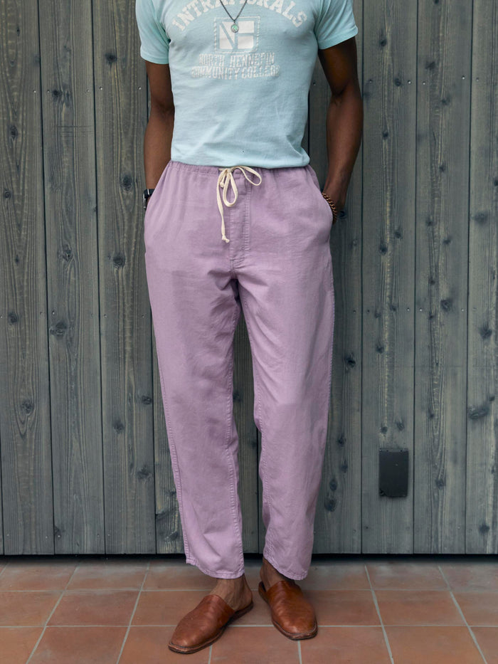 Dim Gray lounge pant in lilac