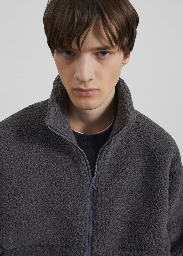Lucan Fleece Jacket - Grey