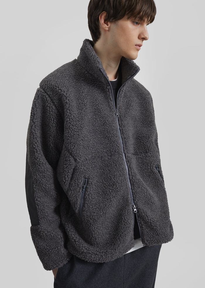 Lucan Fleece Jacket - Grey