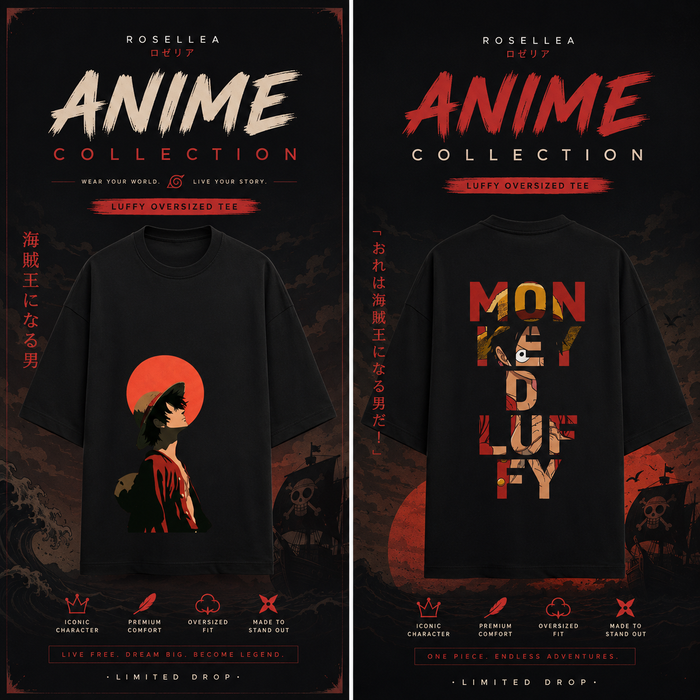 Luffy Oversized Tee