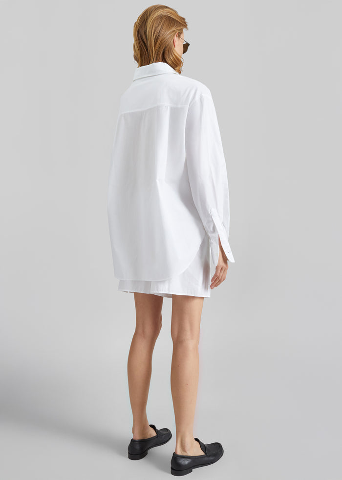 Lui Organic Cotton Shirt - White