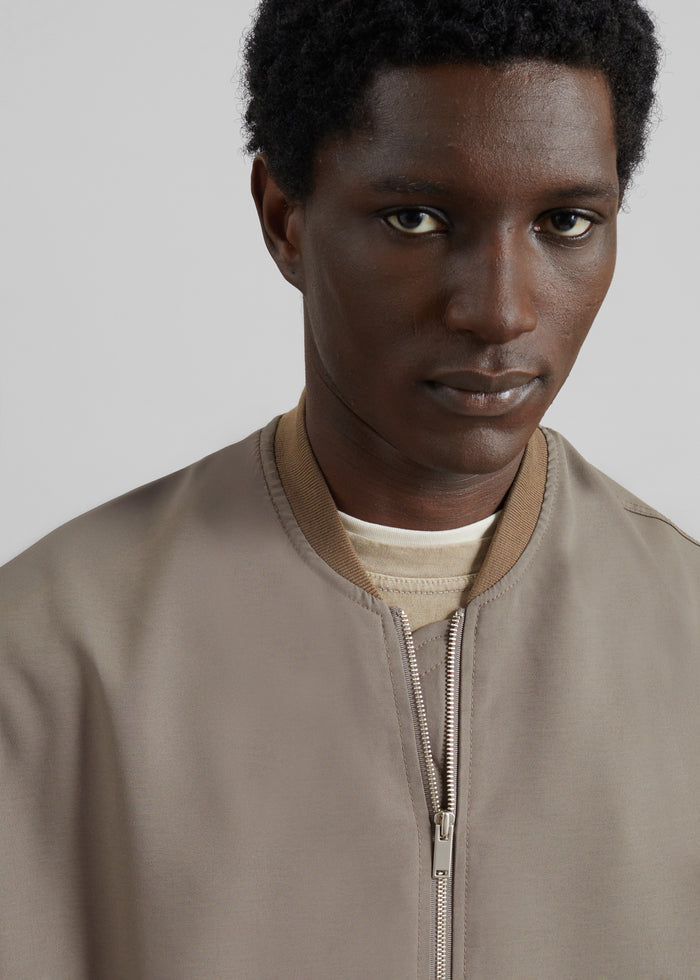 Lumi Bomber Jacket - Dark Olive