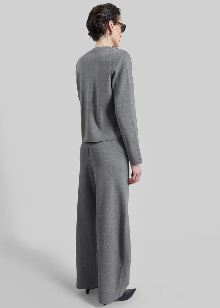 Mael Padded Cardigan - Grey