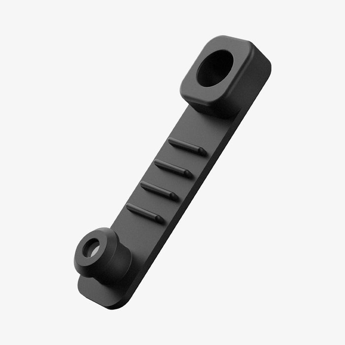 APP11145 - Magnetic Cable Holder | LD103 showing the flexible black strap with magnetic ends on a light gray background