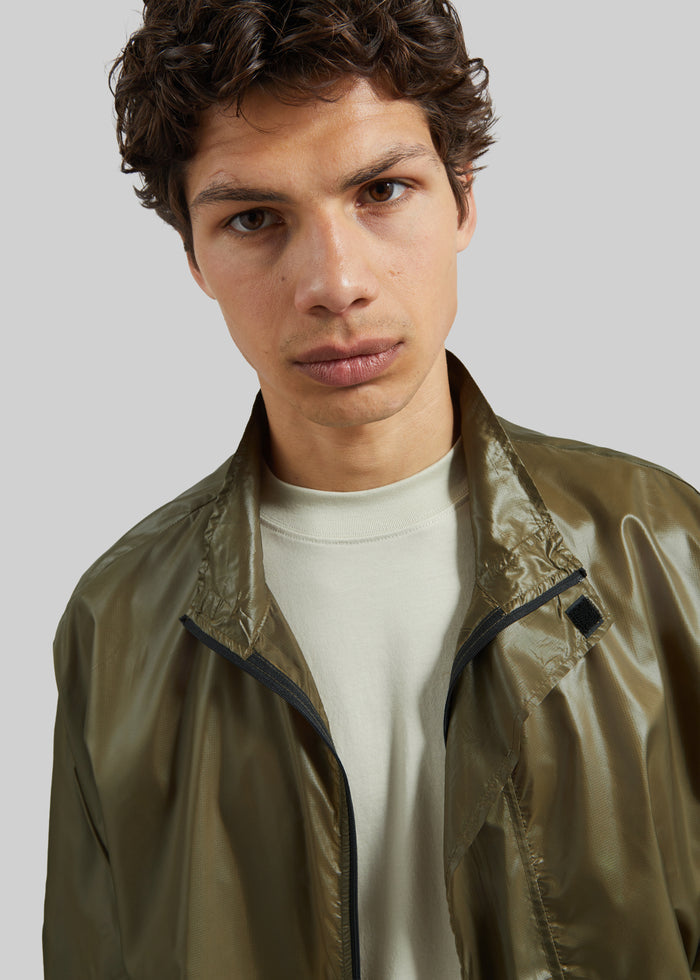 Malmore Windbreaker Jacket - Dark Olive