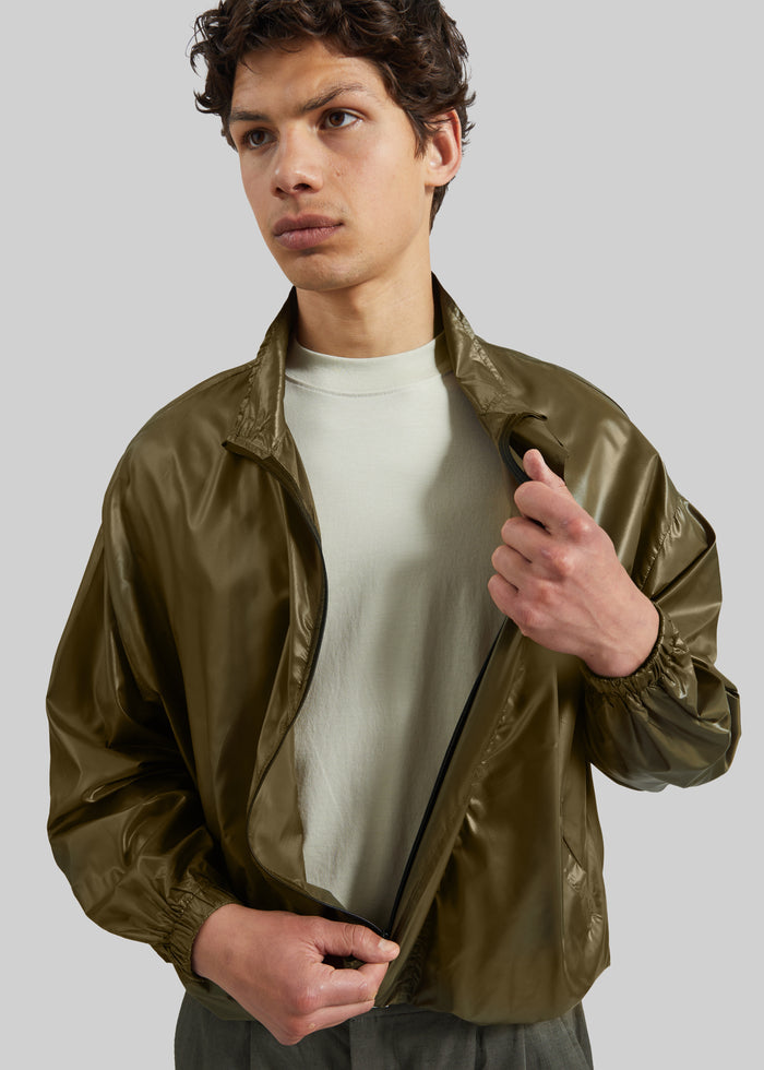 Malmore Windbreaker Jacket - Dark Olive