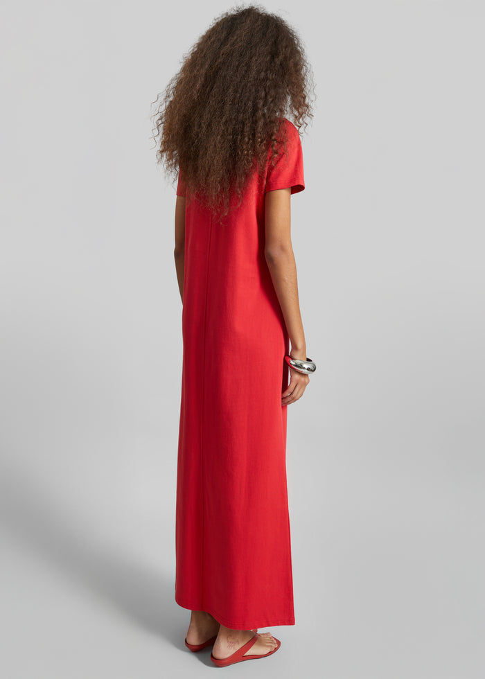 Malo T-Shirt Dress - Red