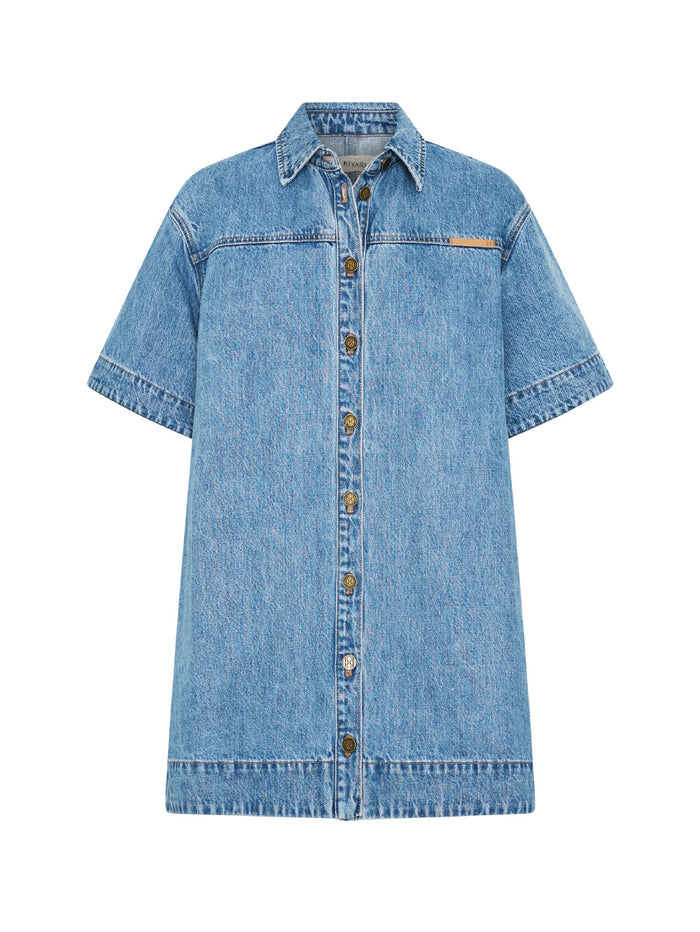 Marla Denim Mini Dress