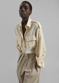 Marlon Button Up Shirt - Beige