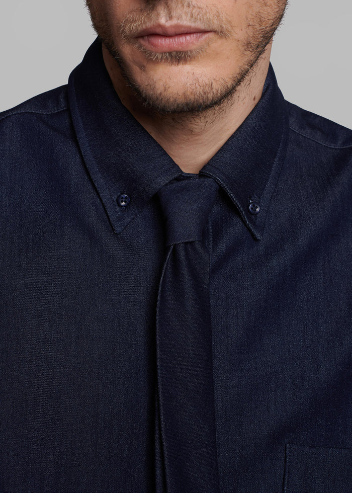 Mason Button Up Shirt - Indigo