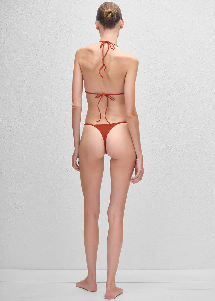 Matteau Tres Petite Briefs - Tomato Crinkle