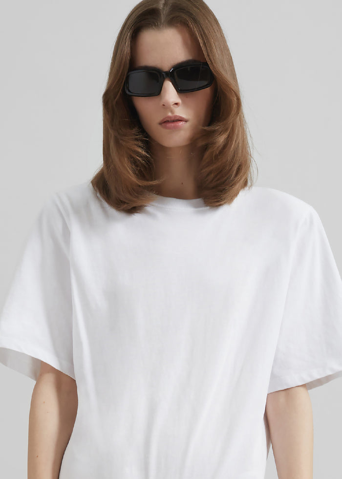 Meida Padded T-Shirt Bodysuit - White