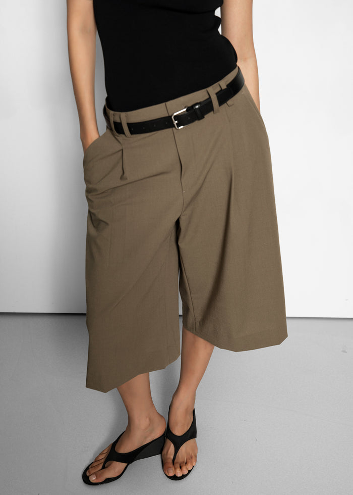Meldert Bermuda Shorts - Khaki Brown