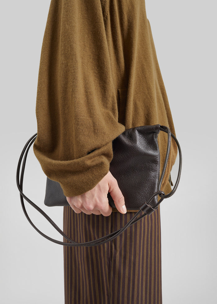 Melle Leather Bag - Brown