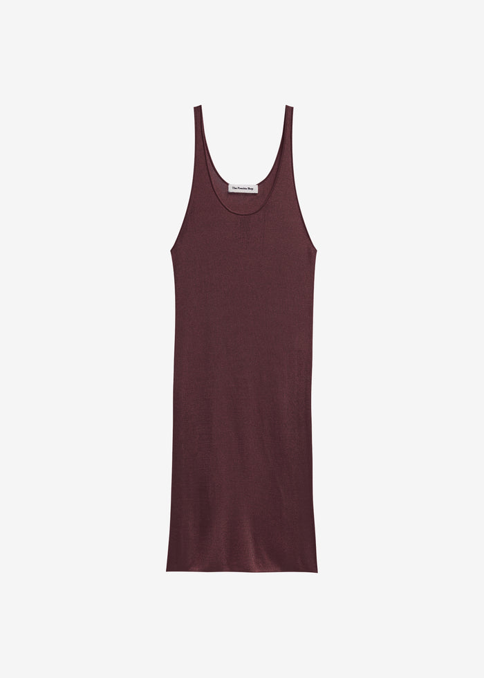 Miami Knit Mini Dress - Burgundy