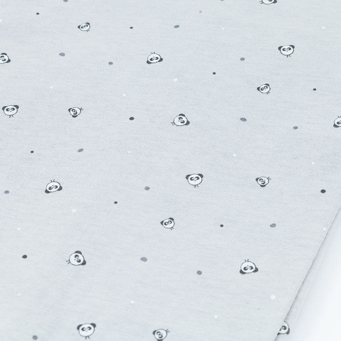 Mini MORI Panda Front-Opening Sleepsuit