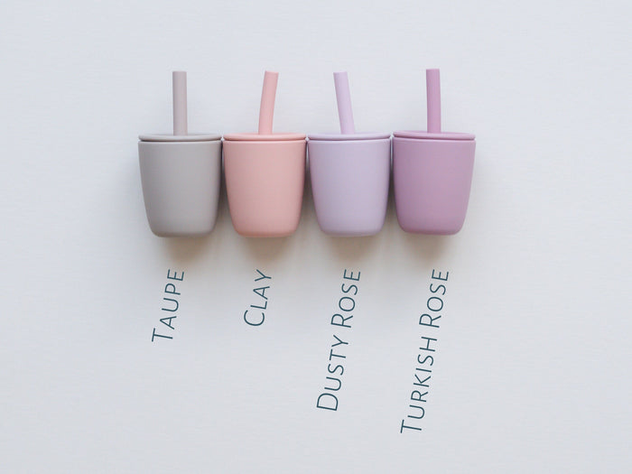 Mini Straw Cup - Silicone Straw Cup for Babies & Young Toddlers