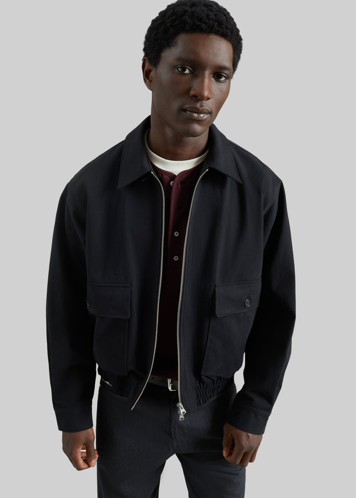 Mitchell Cotton Twill Jacket - Black