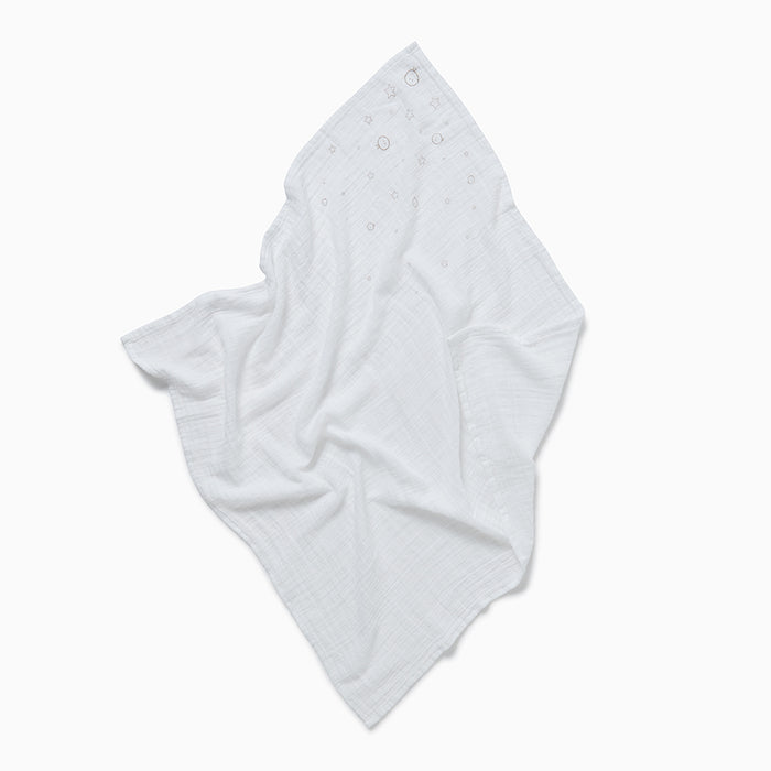 MORI regular muslin, white