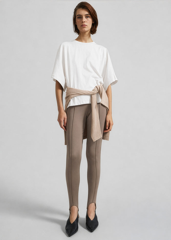 Modave Dolman Sleeve Tee - White