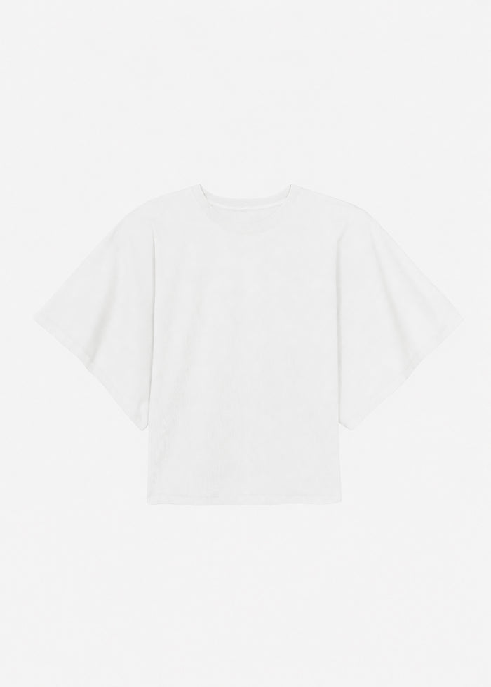 Modave Dolman Sleeve Tee - White