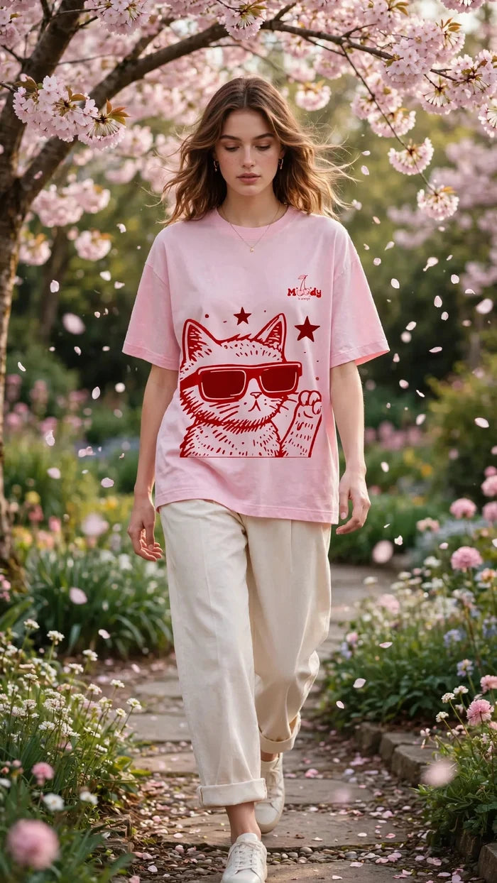 Moody As Always Oversized Tee