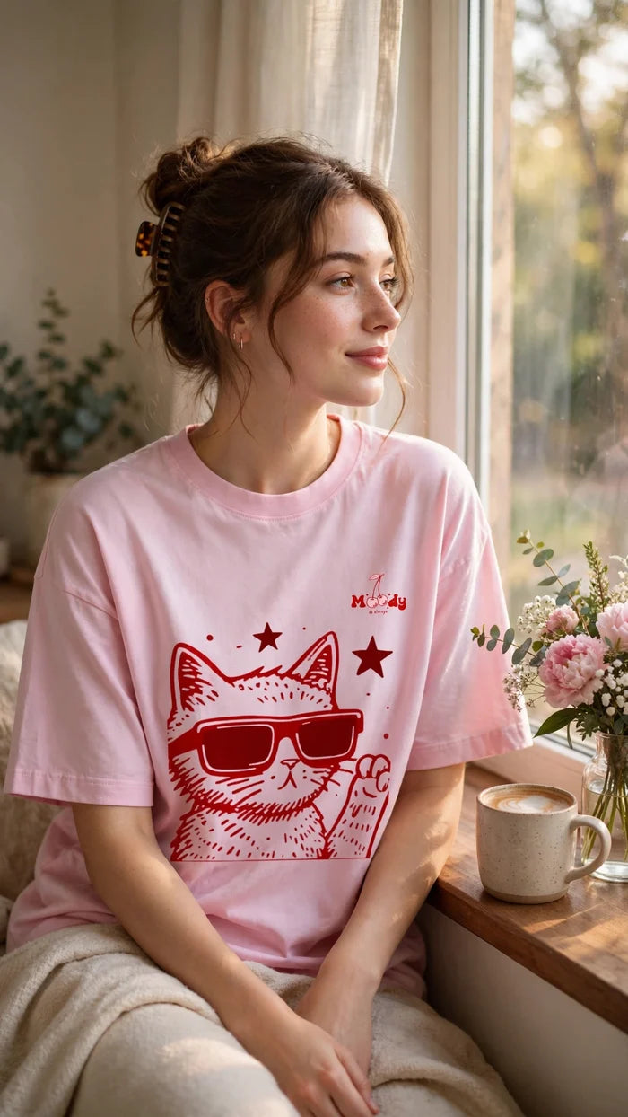 Moody As Always Oversized Tee