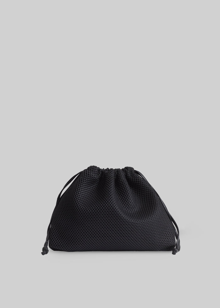 Morgan Mesh Small Pouch - Black