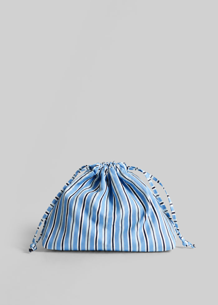 Morgan Small Pouch - Blue Multi Stripe