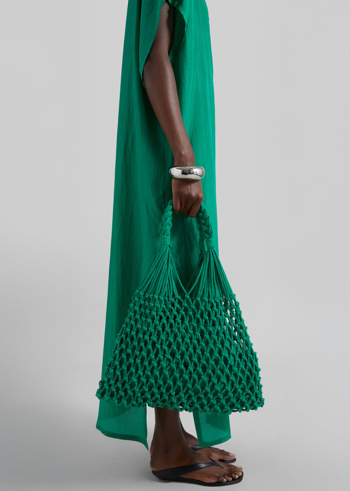 Naia Macrame Bag - Green
