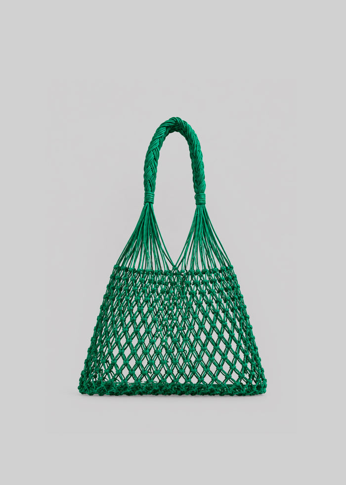 Naia Macrame Bag - Green