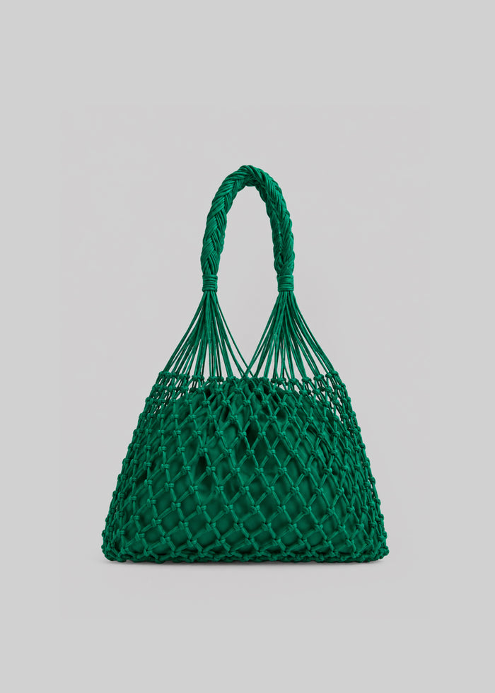 Naia Macrame Bag - Green
