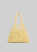 Naia Macrame Bag - Pale Yellow