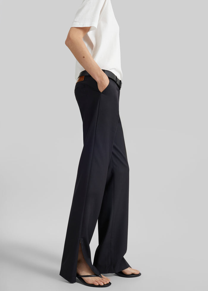 Nantes Straight Trousers - Black