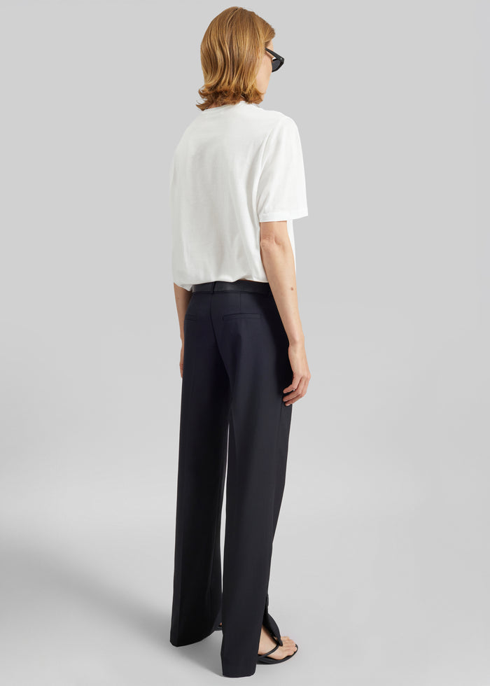 Nantes Straight Trousers - Black