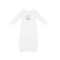 front of a newborn baby bundler made from organic cotton and bamboo