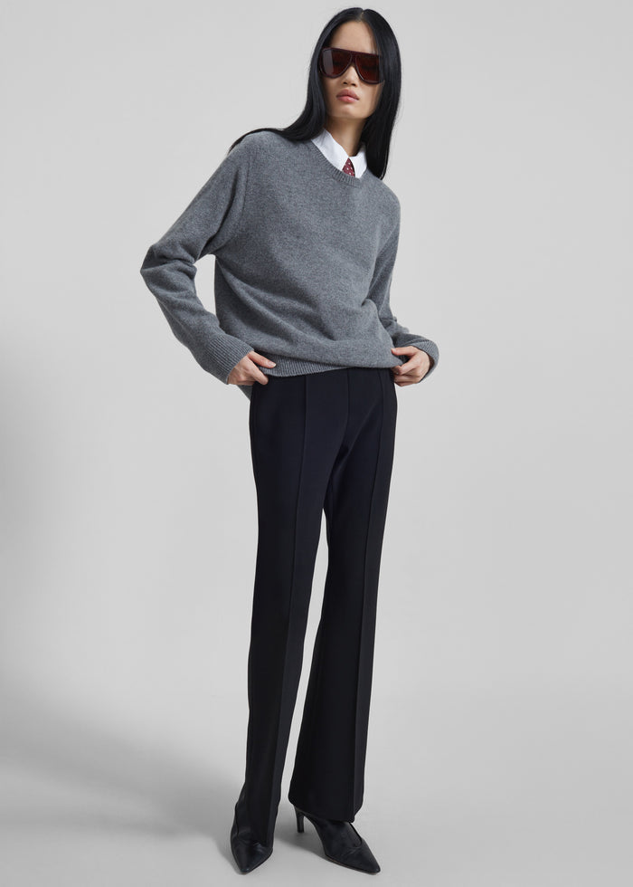 Nibelle Bootcut Pants - Black