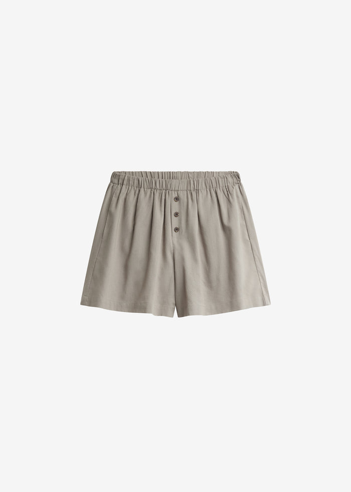 Noja Fluid Boxer Shorts - Pale Olive
