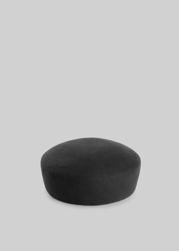 Noxley Pillbox Hat - Black