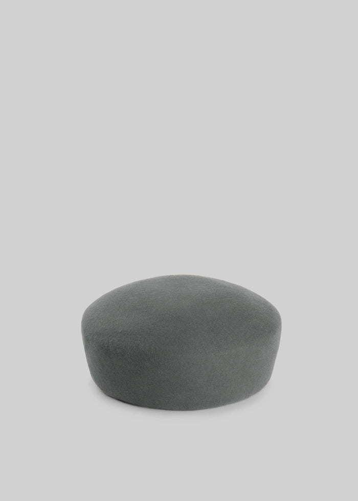 Noxley Pillbox Hat - Grey