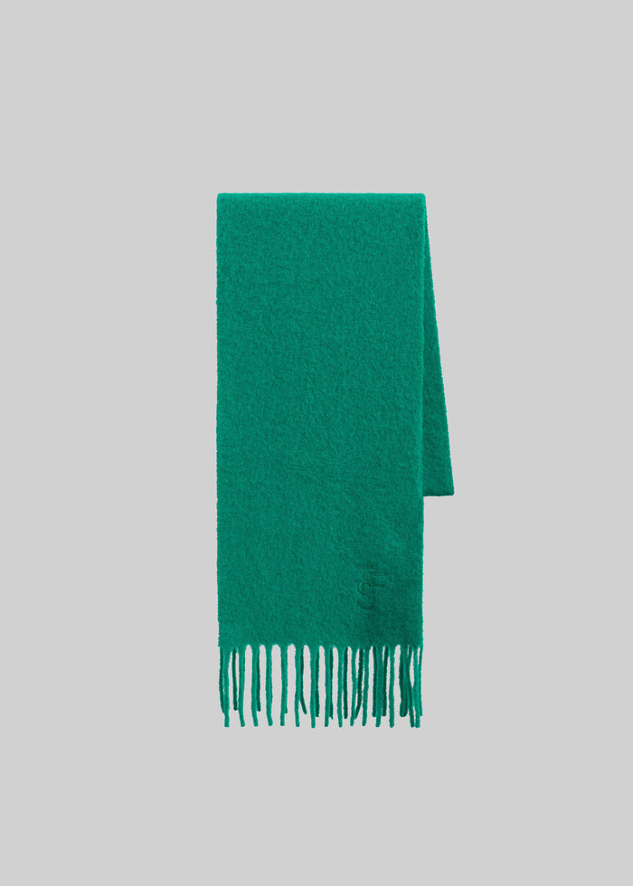 Olari Alpaca Blend Scarf - Green