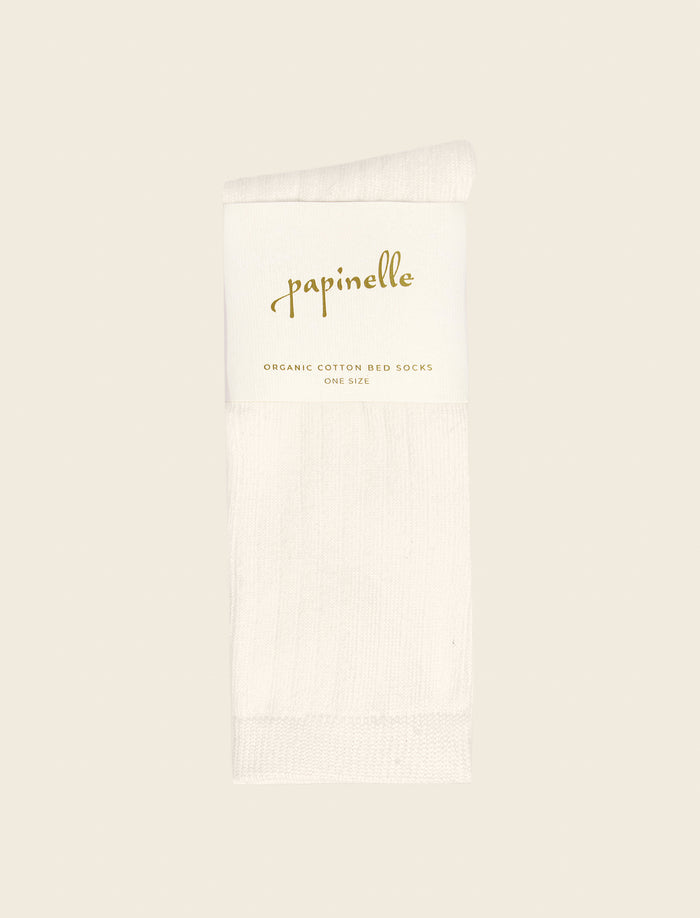 Organic Cotton Rib Socks