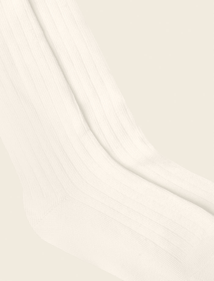 Organic Cotton Rib Socks