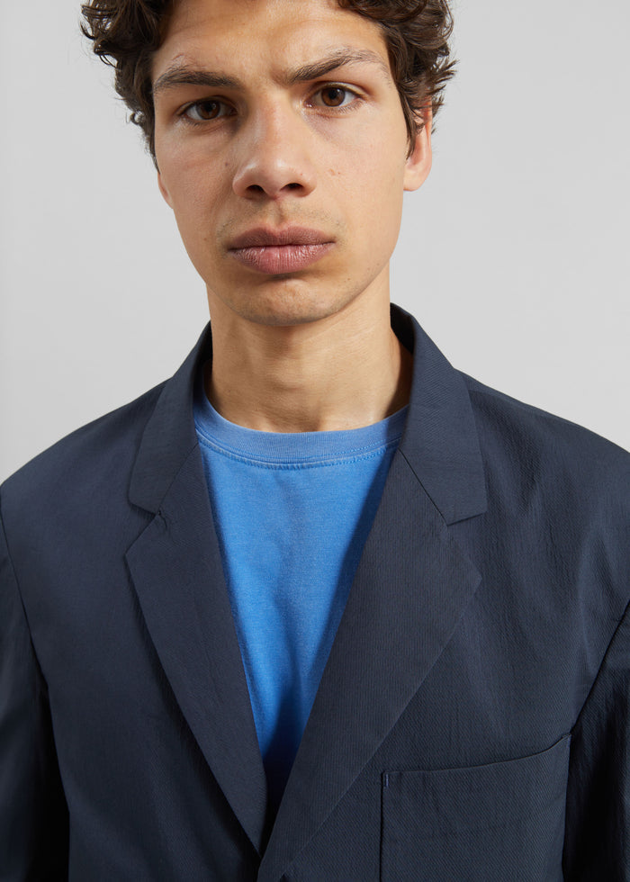 Osaka Single Breasted Blazer - Navy