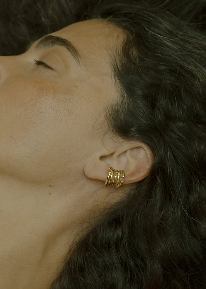 Otiumberg Chaos Ear Cuff - Gold
