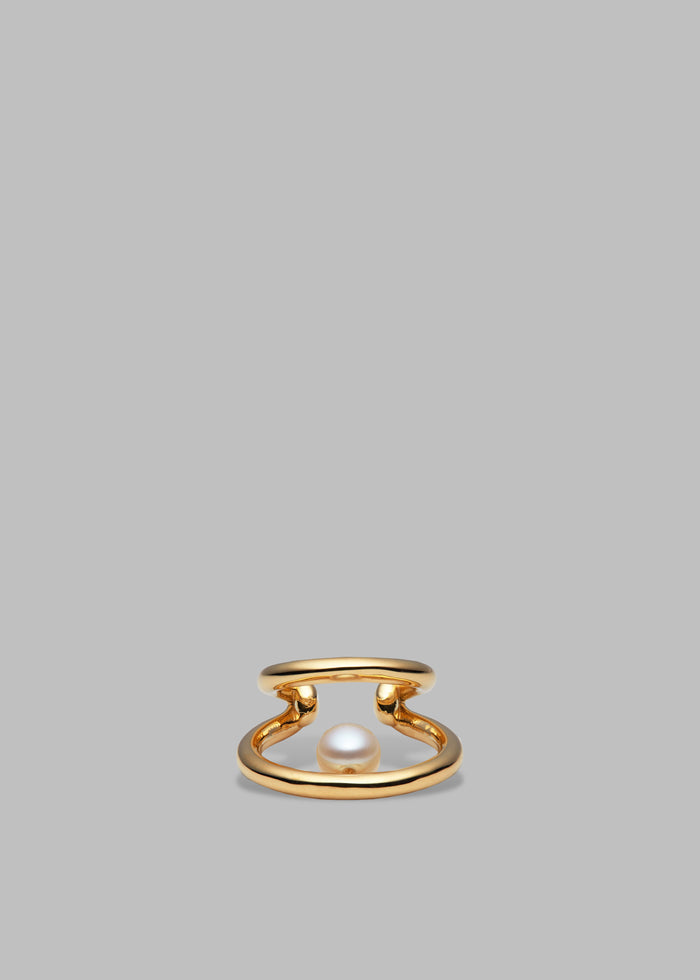 Otiumberg Double Pearl Cuff - Gold