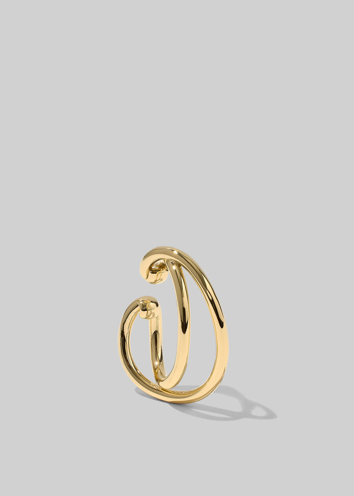 Otiumberg Dual Curve Ear Cuff - Gold