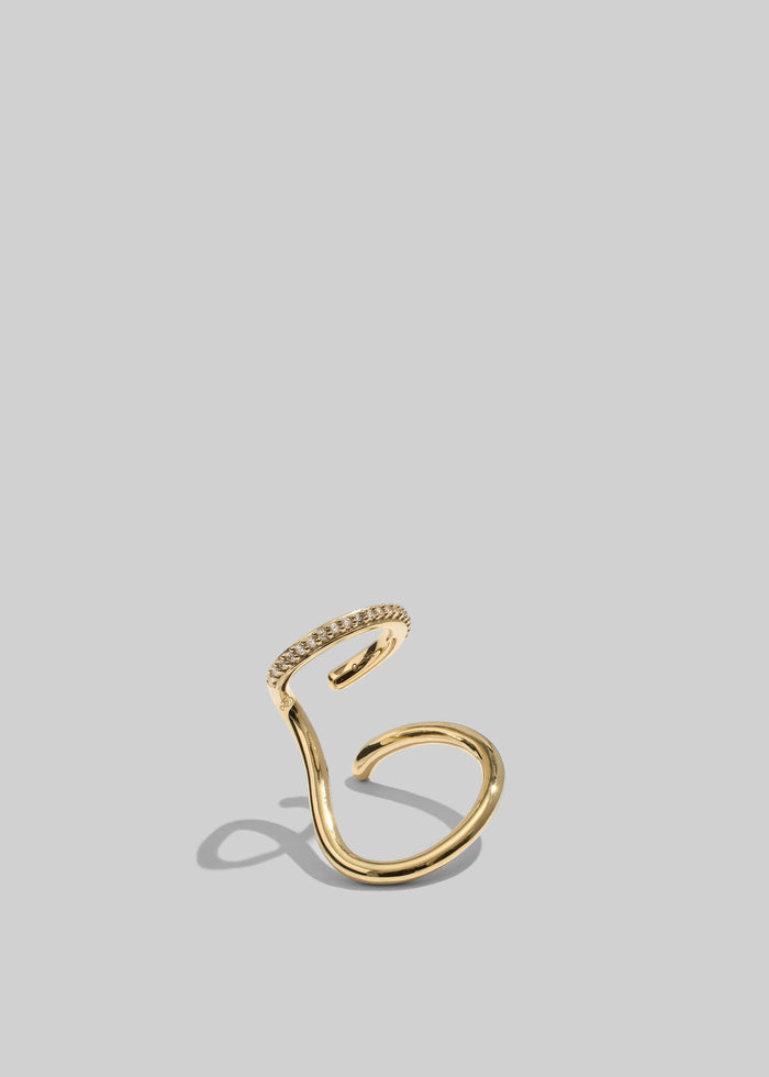 Otiumberg Pavé Sonder Ear Cuff - Gold
