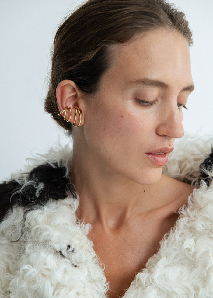 Otiumberg Spiralis Ear Cuff - Gold