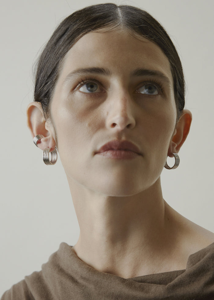 Otiumberg Stratis Ear Cuff - Silver